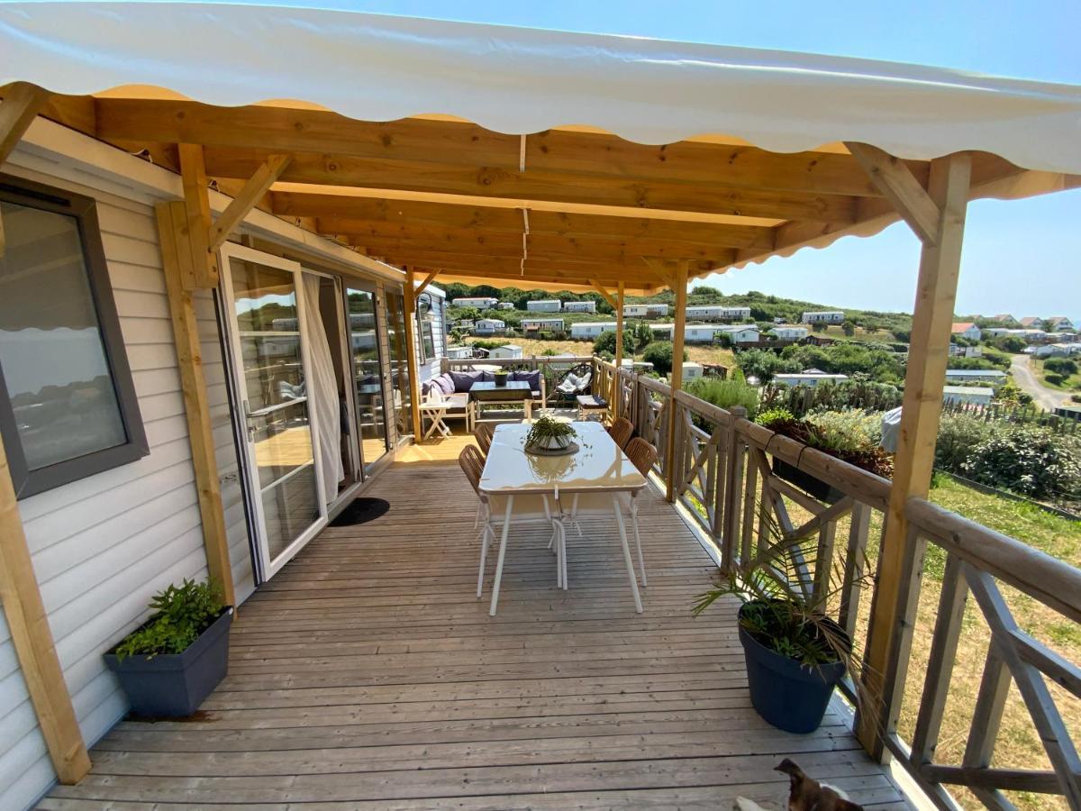 Camping De La Falaise A Equihen Plage מראה חיצוני תמונה